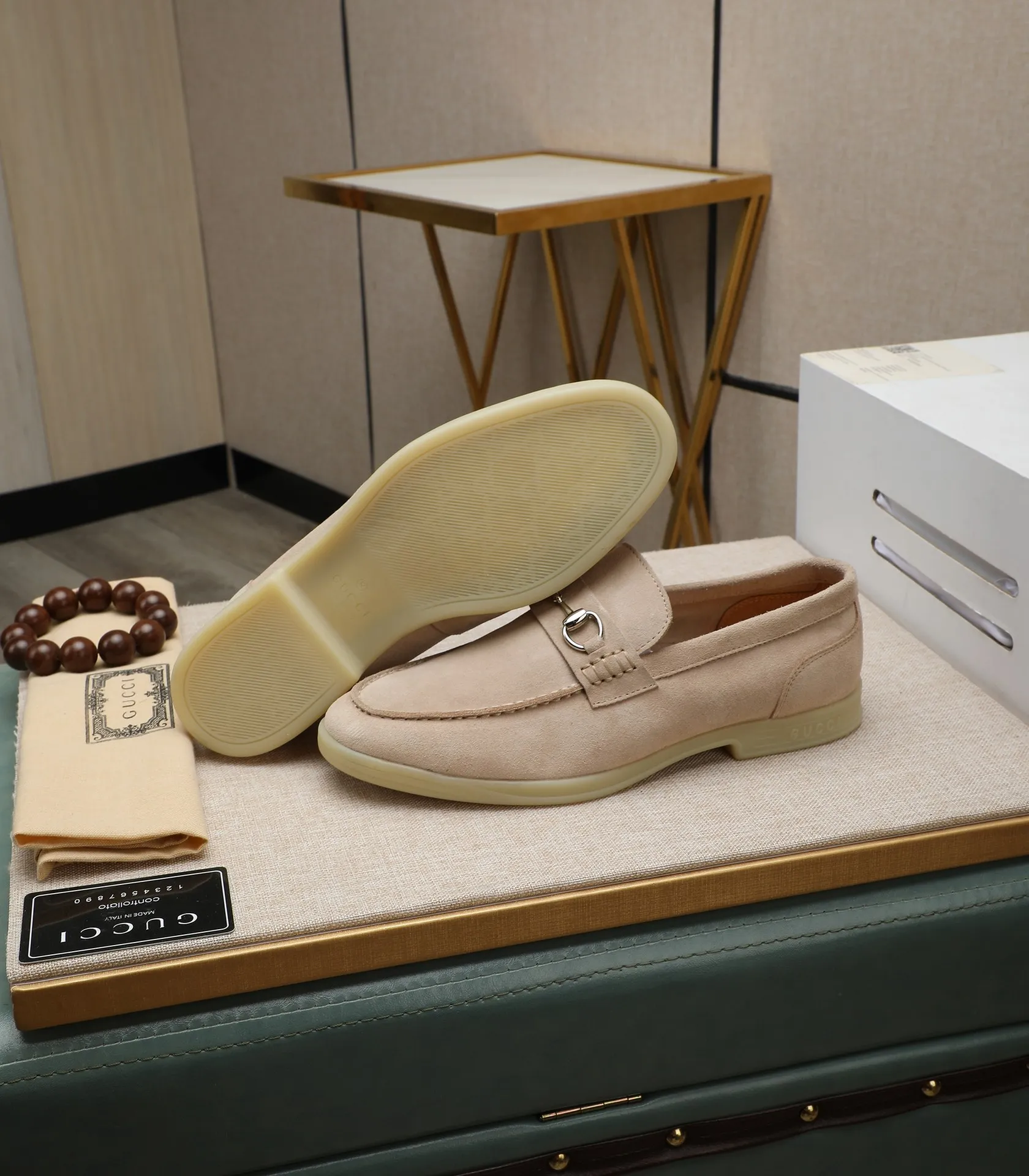 Men's shoes 💰520 📛📛Original (water-dyed cow lining) GUCCI official website formal shoes🌀 Italian 🇮🇹Imported cowhide➕Top imported water-dyed cowhide lining💋Finely handmade Original bottom, the real thing looks better when photographed in person Standard size 38-44